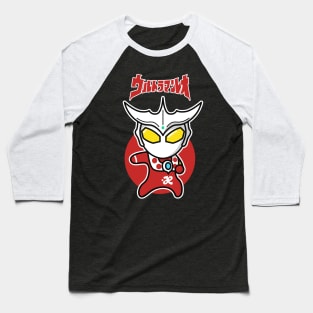 Ultraman Leo Chibi Kawaii Style Baseball T-Shirt